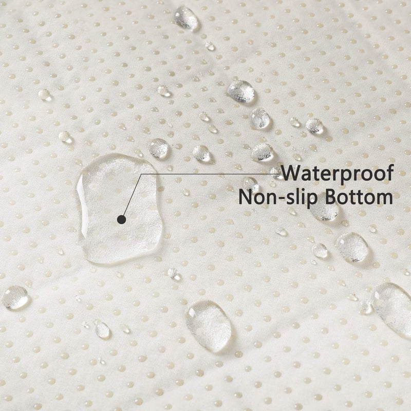 SPXTEX Dog Crate Pads, Washable Non-Slip Puppy Pee Rugs, Waterproof Pet Training Pads for Small Dogs, 2 Pieces, 18"x24" - Image 5